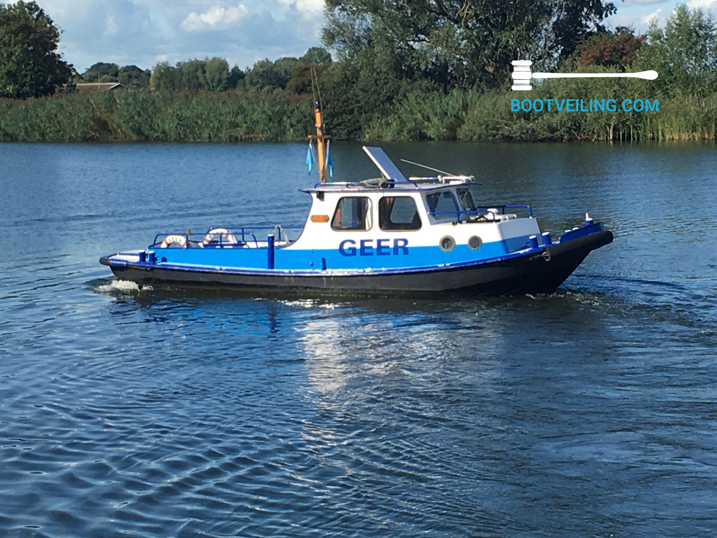Werkboot - Geer - Professional ship(s) for sale - Bootveiling.com